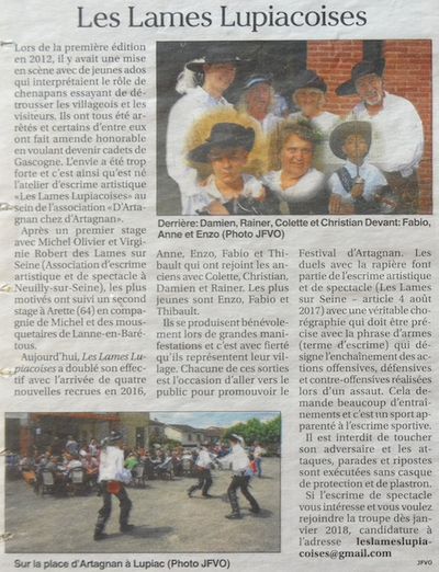 Le Petit Journal – 11.8.2017