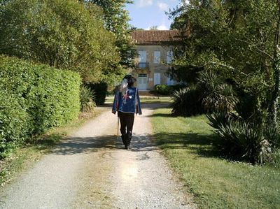Der Weg zum Château Castelmore