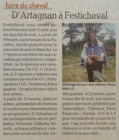 La Dépêche – 10.8.2016