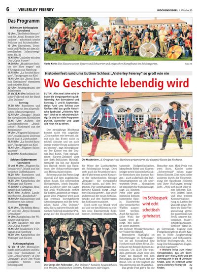 Wochenspiegel Eutin Malente – 31.8.2013
