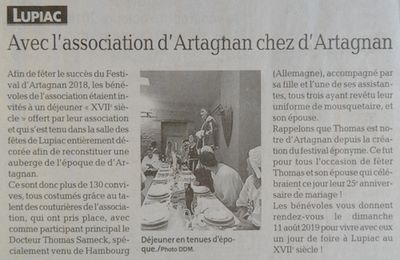 La Dépêche – 19.10.2018