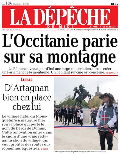 La Dépêche – 26.6.2017