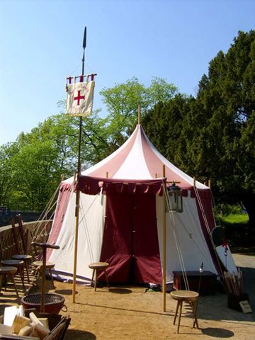 La tente du médecin au château de Homburg à Nümbrecht