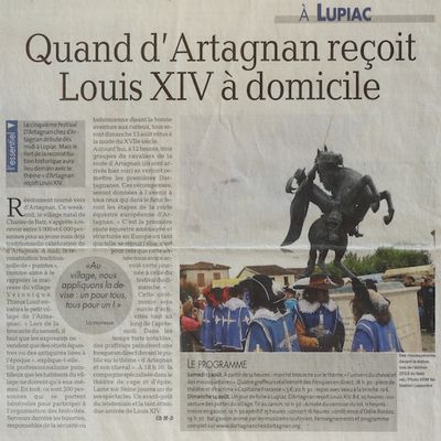 La Dépêche – 13.8.2016