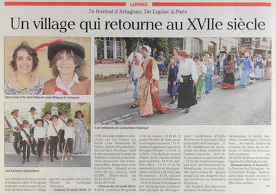 Le Petit Journal – 3.8.2018